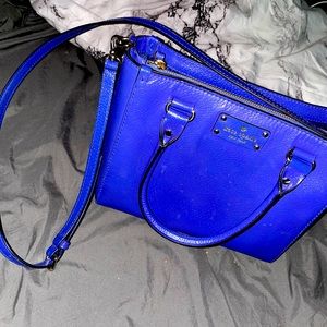 Kate Spade Blue Medium Crossbody Bag